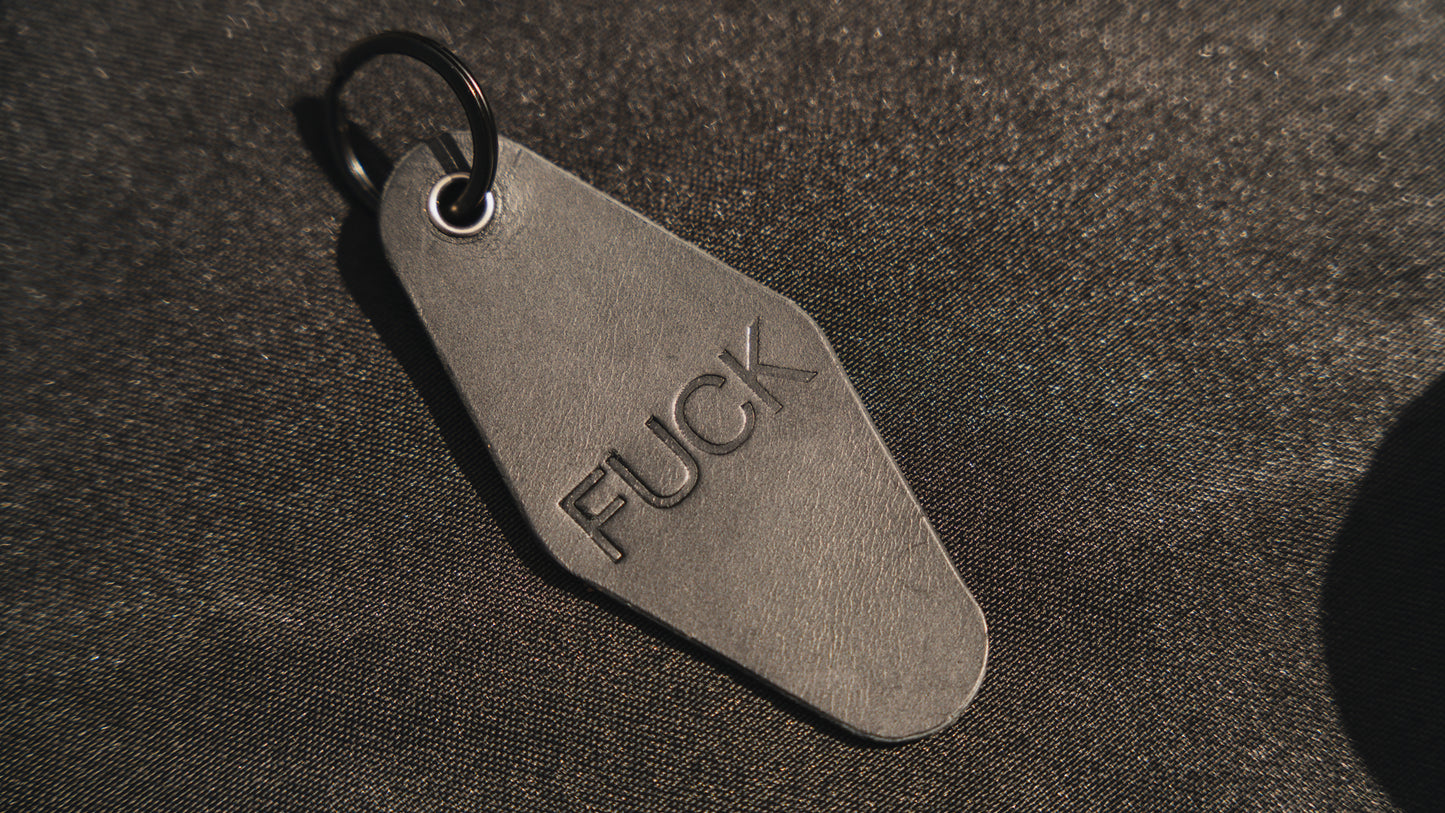 Fuck Motel Style Keychain