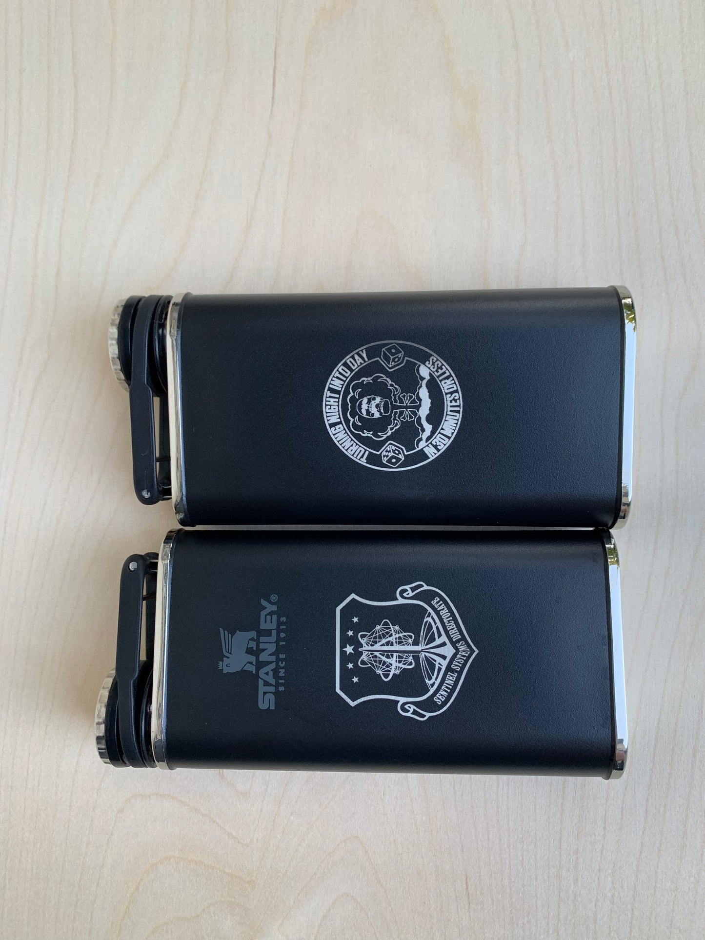 Sentinel Elite Engraved Stanley Classic 8oz Flask