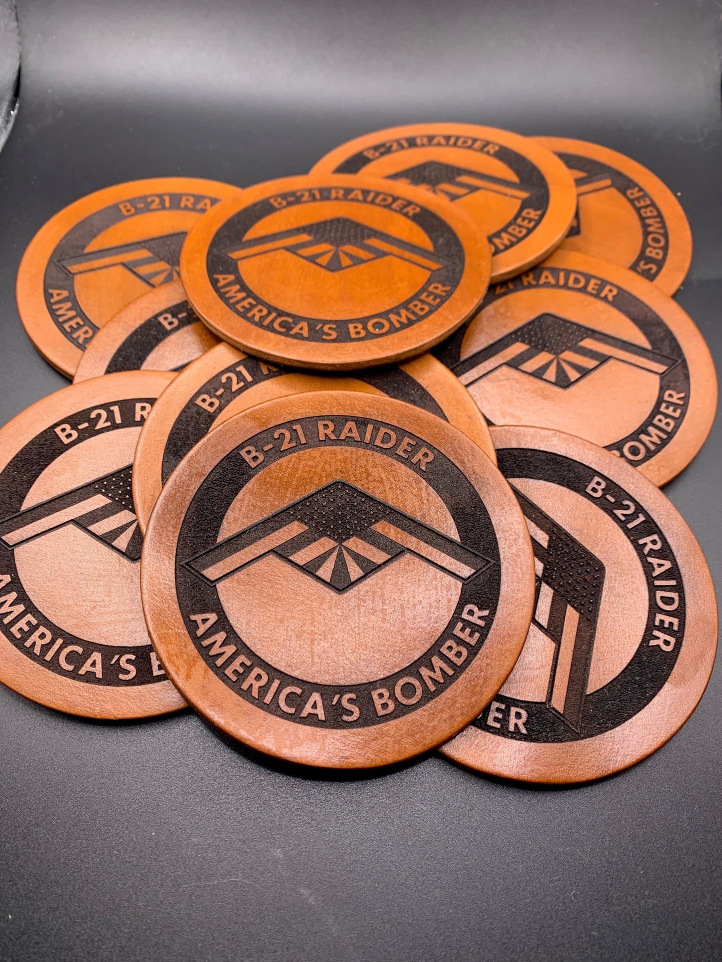 Strike Leather Coaster