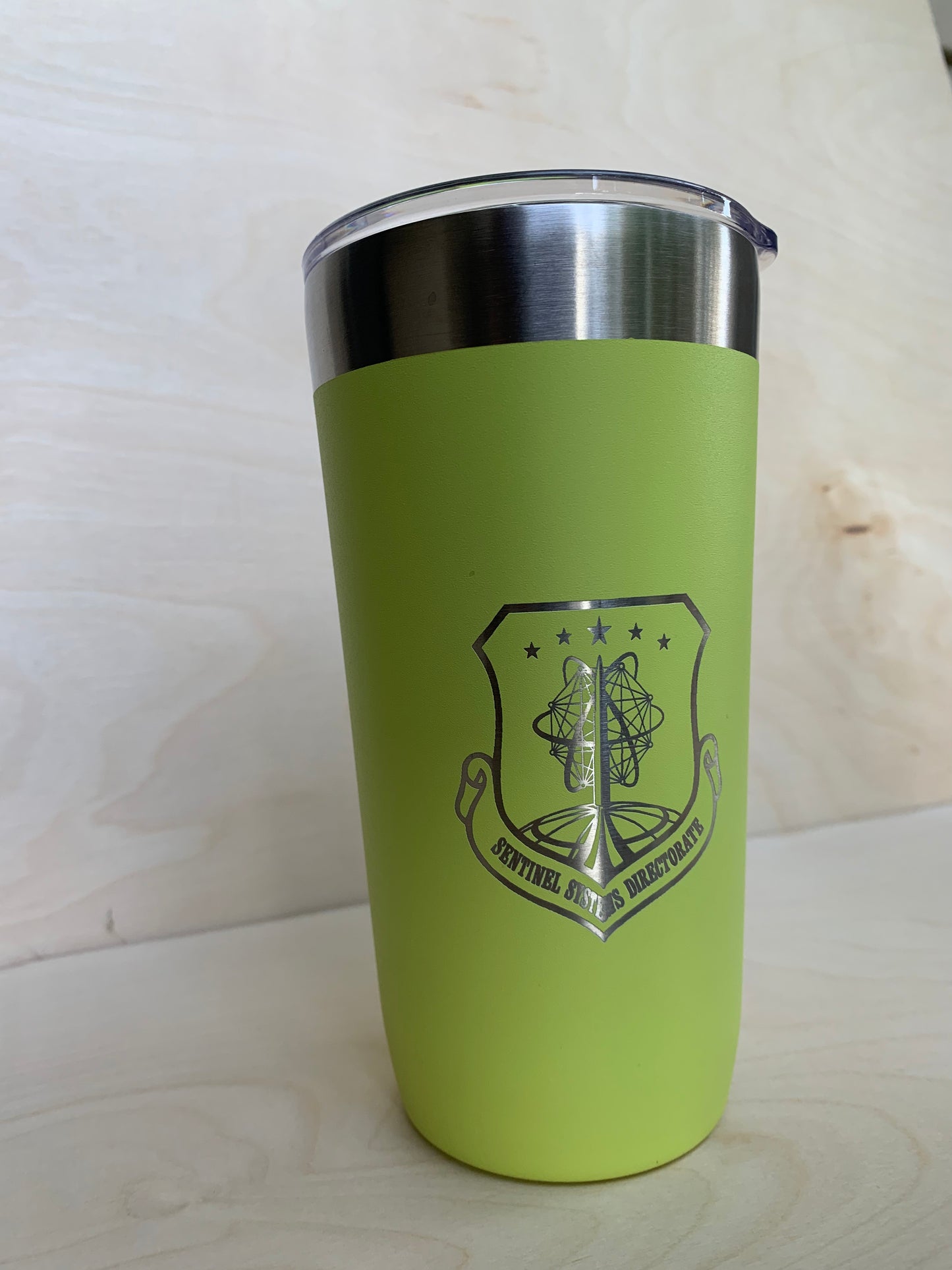 Sentinel Logo Engraved 20oz Stainless Steel Tumbler