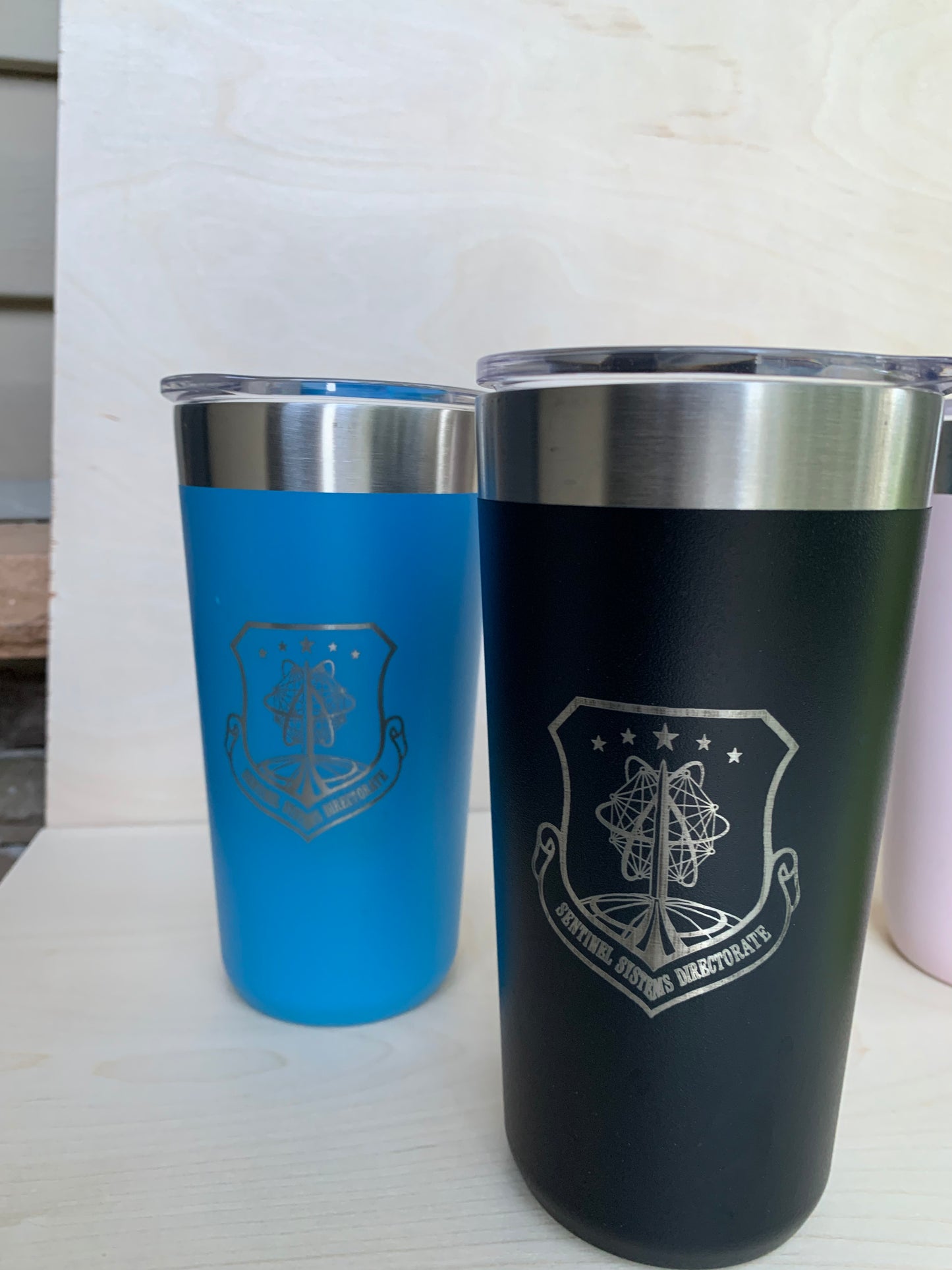 Sentinel Logo Engraved 20oz Stainless Steel Tumbler